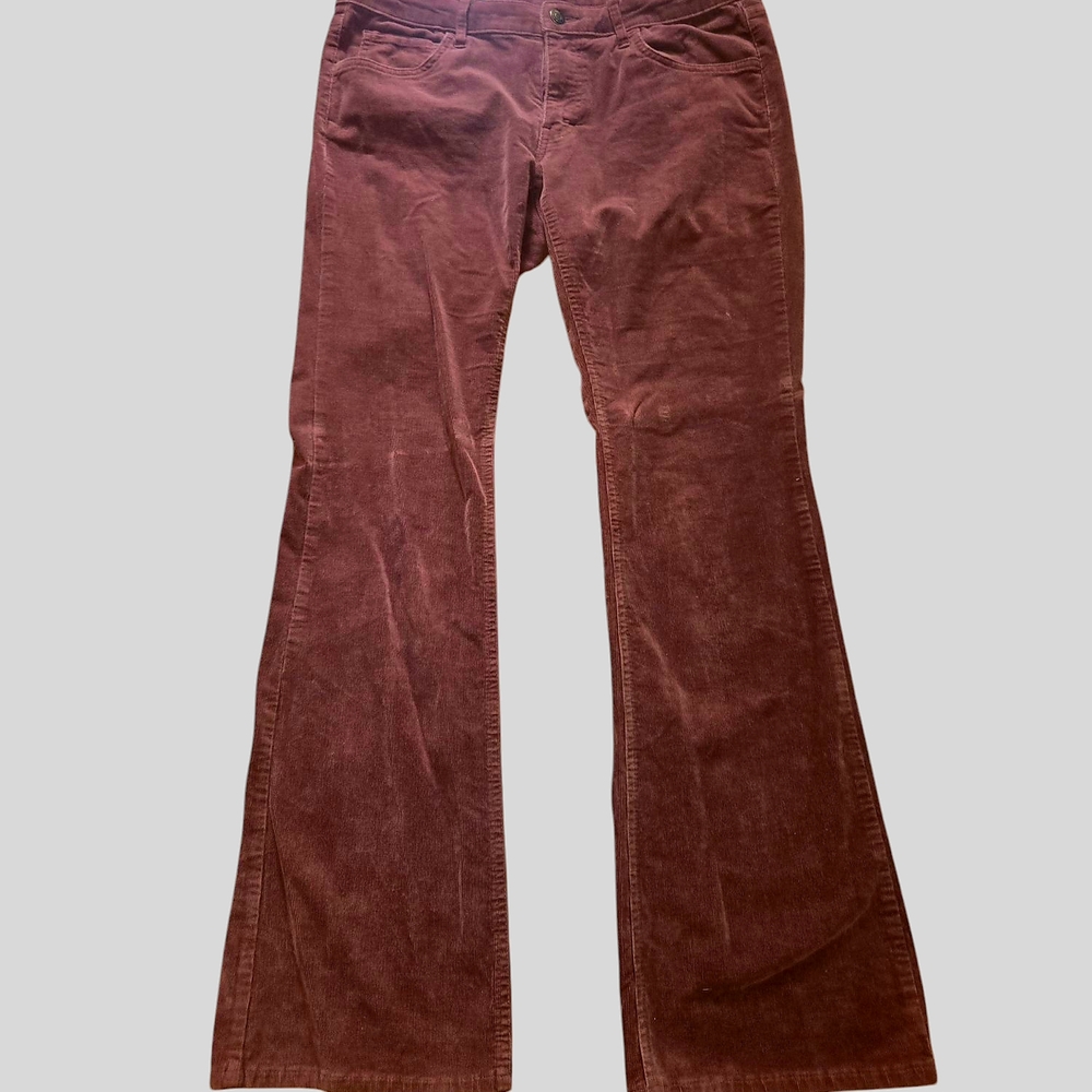 Women's Corduroy Pants in Brown